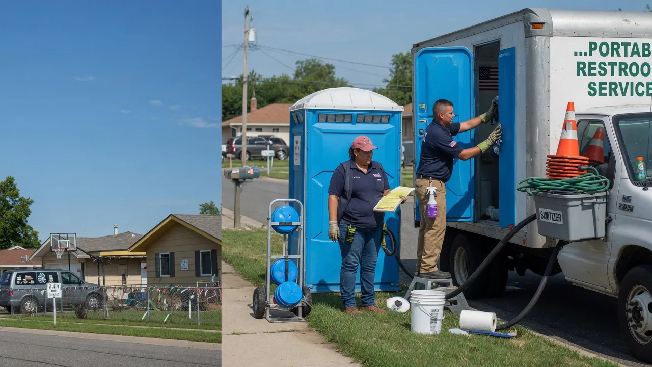 Portable Toilet Rental in Goreville, IL near me